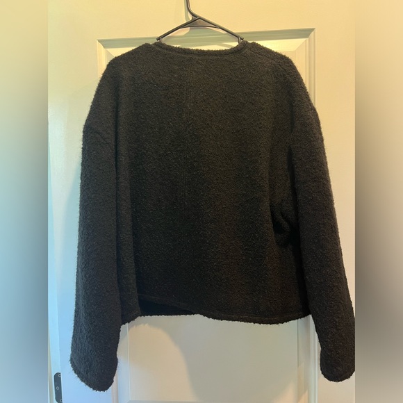 NWOT Massimo Dutti boucle sweater/jacket - Picture 6 of 6